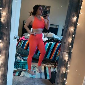 Red gymshark medium set